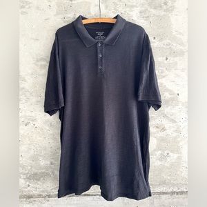 Vince Black Polo Shirt